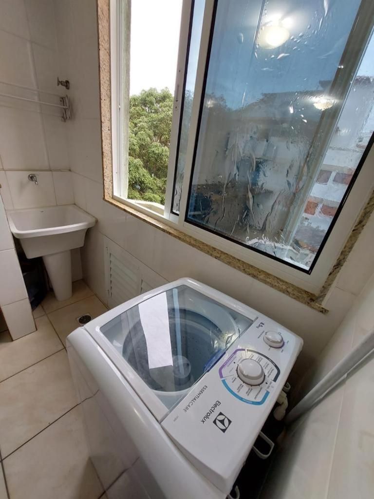 Aconchego Da Prainha Dois Quartos, Ar Condicionado, Wifi , Duas Vagas De Garagem อาร์ไฮยัล โด กาโบ ภายนอก รูปภาพ